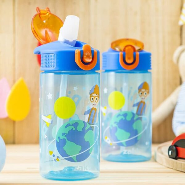 Zak Designs - Botellas de Agua Blippi, 16 onzas, paquete de 2