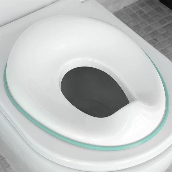 Jool Baby Products - Asiento de entrenamiento para ir al baño para niños y niñas, se adapta a inodoros redondos y ovalados, antideslizante con protección contra salpicaduras