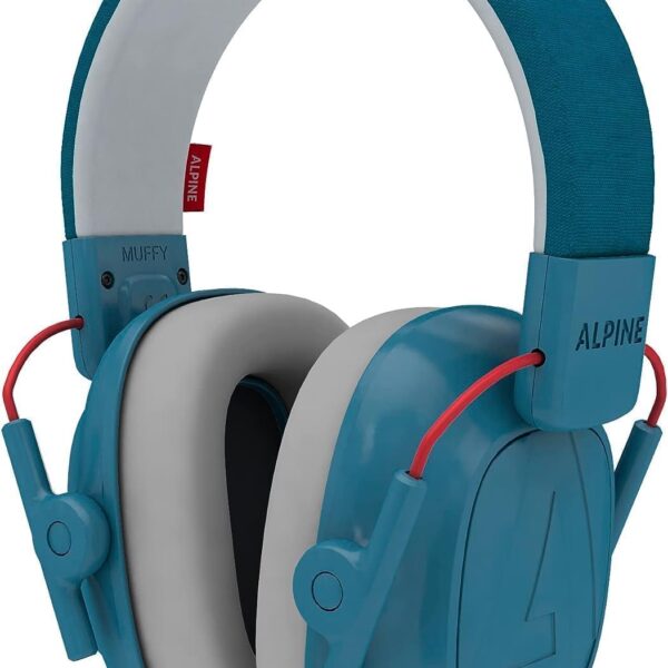 Alpine Muffy Kids - Auriculares con cancelación de ruido para niños, certificado CE y ANSI, 25 dB, ayuda sensorial y de concentración