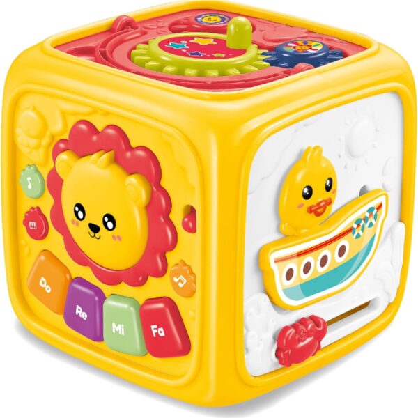 Cubo de Actividades montessori 6 en 1