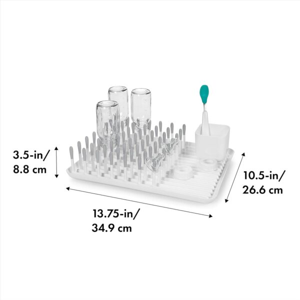 OXO Tot - Rack de secado para botellas, color gris