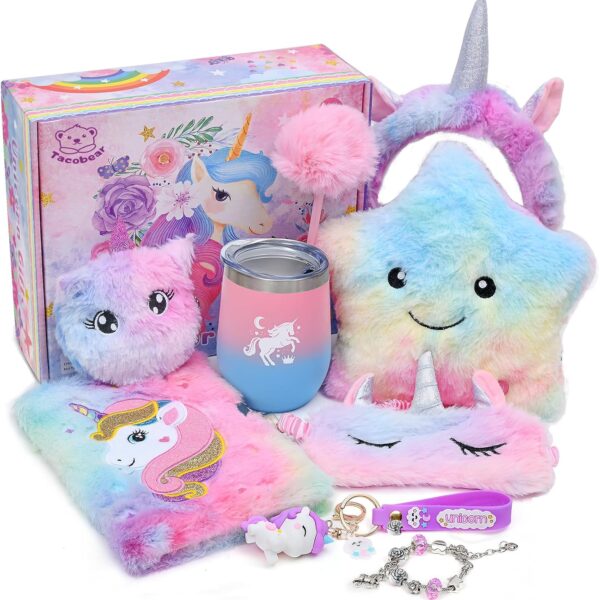 Set de regalo para niña de unicornio
