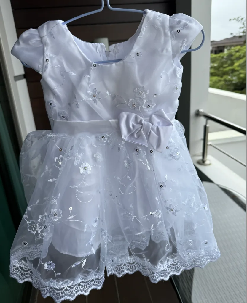 Vestido de Bautizo para Bebé, meses The Baby Club Costa Rica