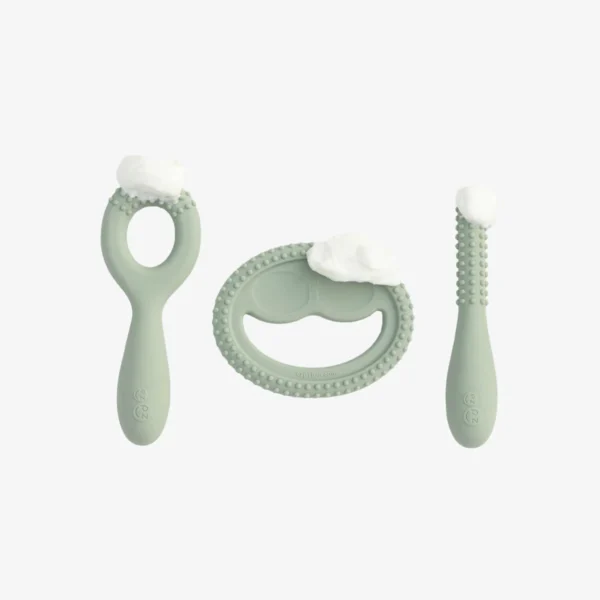 EZPZ- herramientas para el desarrollo oral de bebé de 100% silicona