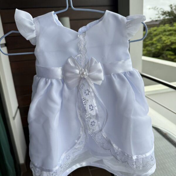 Vestido de Bautizo para Bebé (0 a 3 meses)