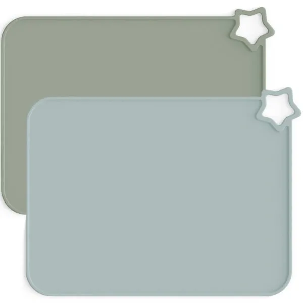 Moonkie Manteles Individuales de Silicona para Bebés y Niños - Pack de 2