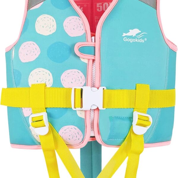 Gogokids - Chaleco de Natación para Niños de 30 a 50 Libras (16 a 18 kilos)