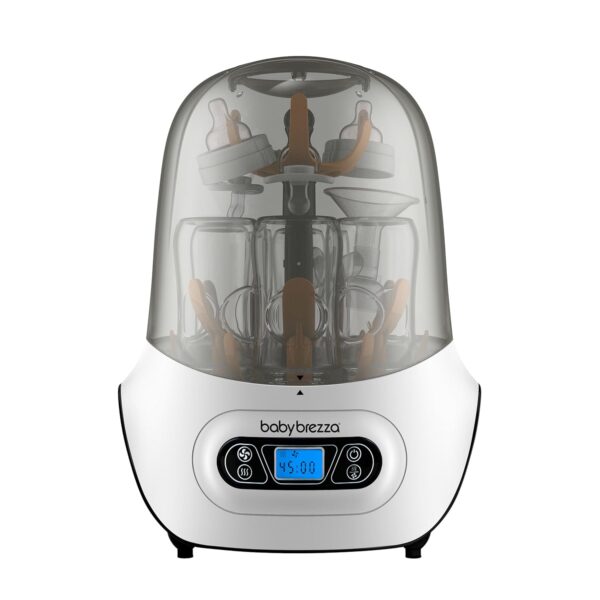 Baby Brezza- Esterilizador y Secador de Biberones  – Esterilización Eléctrica con Vapor para Biberones y Accesorios Universales