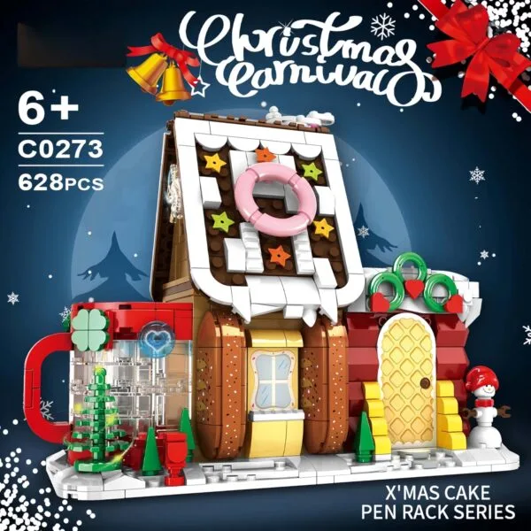 Bloques de Construcción de Navidad - Casa de Pan de Jengibre TIMCHESS