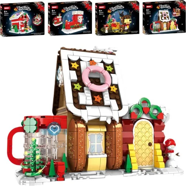 Bloques de Construcción de Navidad - Casa de Pan de Jengibre TIMCHESS