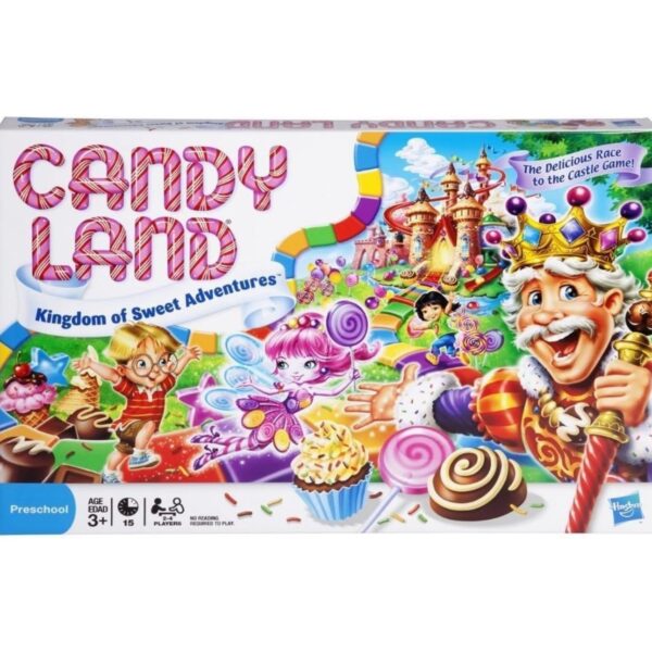 Juego de Mesa Candy Land: The World of Sweets – La Carrera Más Dulce para los Pequeños