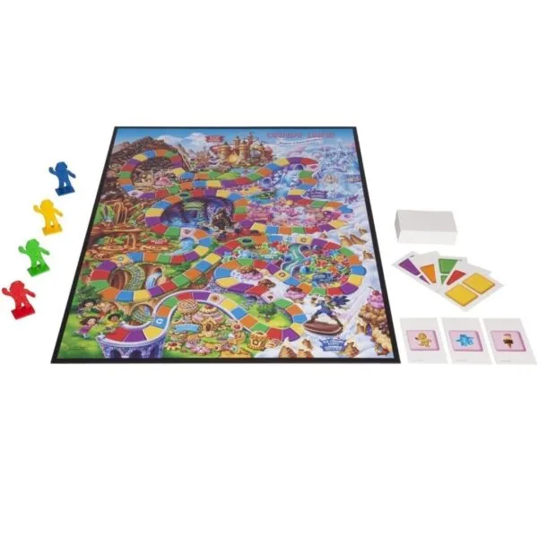 Juego de Mesa Candy Land: The World of Sweets – La Carrera Más Dulce para los Pequeños