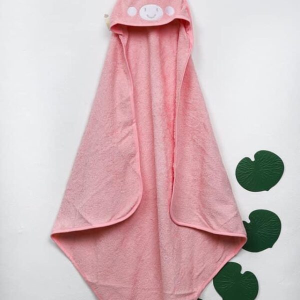 Toalla con Capucha de Unicornio para Bebé - 100% Algodón Suave y Absorbente (30”x30”)