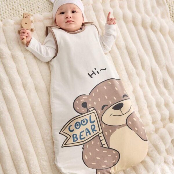 Saco de bebé para dormir con diseño de oso TOG 2.5