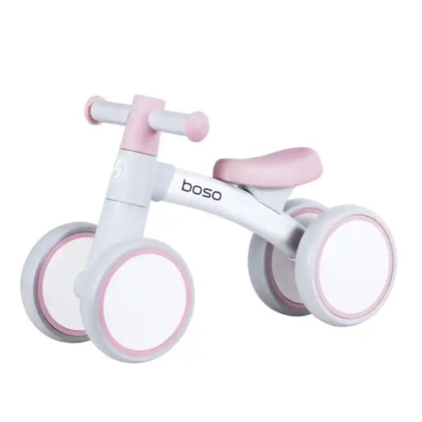 BOSO- Bicicleta de Balance para Bebés de 12 a 36 Meses - Ligera, Segura y Ergonómica - Juguete de Desarrollo para Niñas, rosado