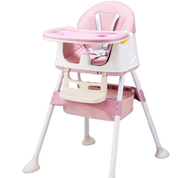 Silla Alta Multifuncional 3 en 1 para Bebés - Alta, Silla Baja y Modo Rodante