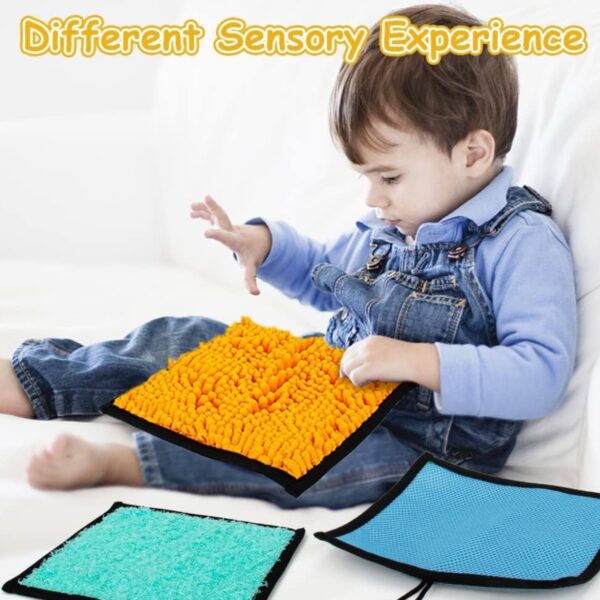Set de 12 Mini Alfombras Sensoriales para Niños