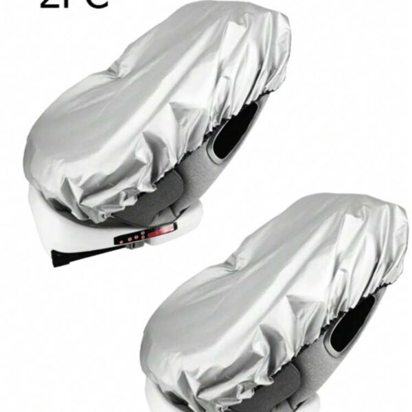 Cubierta Parasol para Silla de Carro de Bebé – Protección Solar UPF 50+, Bloquea Rayos UV y Calor – 2 unidades