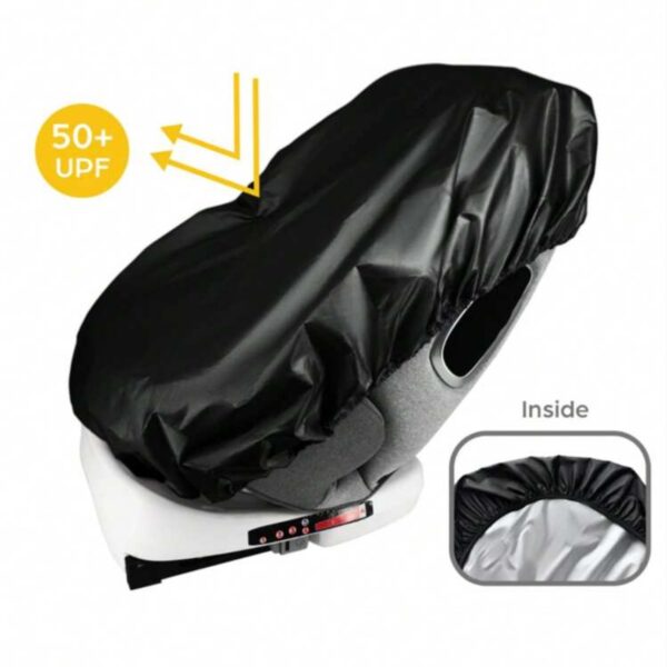 Cubierta Parasol para Silla de Carro de Bebé – Protección Solar UPF 50+, Bloquea Rayos UV y Calor – 2 unidades