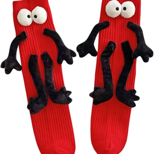 Shbidsxia Calcetines magnéticos tomados de la mano para niños y niñas 1-12 años