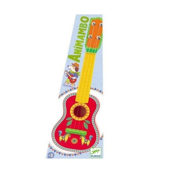 Djeco - Ukelele o guitarra Animambo para niños