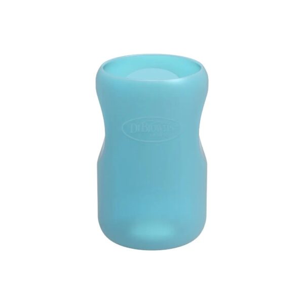 Dr Browns - Funda de biberón boca ancha 270 ml Celeste