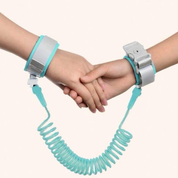 Correa de Seguridad Infantil con Cerradura y Llave – Enlace de Muñeca Anti-Pérdida de 2 m para Niños y Bebés, 1 Pieza