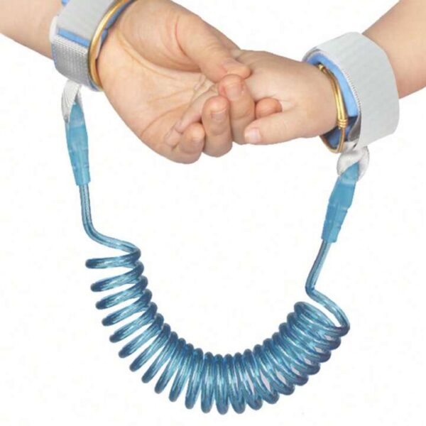 Correa de Seguridad Infantil con Cerradura y Llave – Enlace de Muñeca Anti-Pérdida de 2 m para Niños y Bebés, 1 Pieza