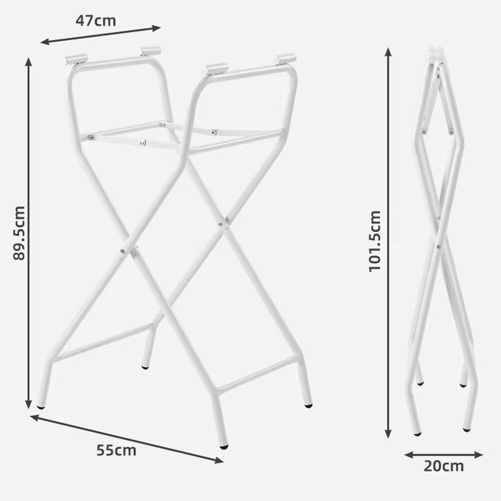 Soporte Plegable Multifuncional para Bañera de Bebé con tubo de desagüe – Acero Inoxidable
