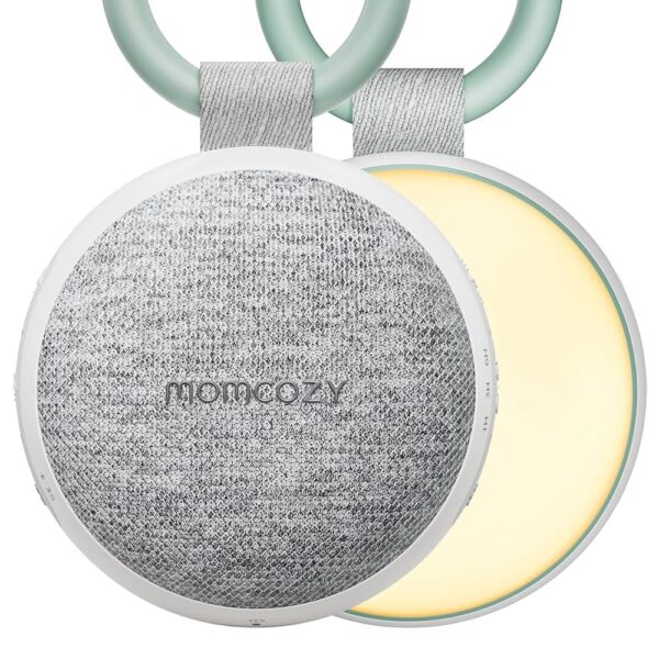 Momcozy – Máquina de sonido portátil con luz nocturna y 20 sonidos relajantes