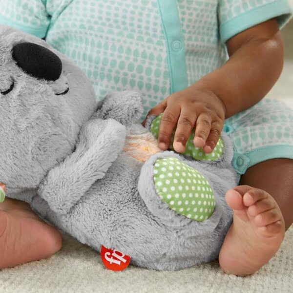 Fisher-Price – Koala de peluche con sonido, movimiento, luces y temporizador para bebé