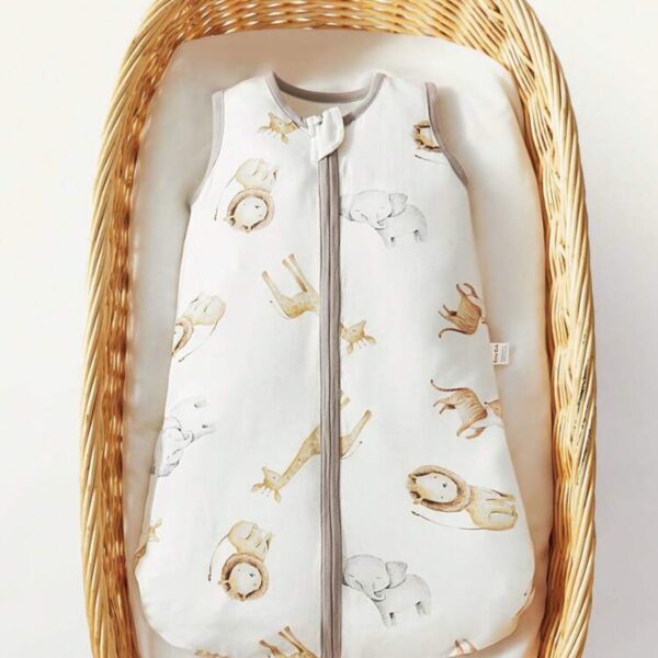 Saco de Dormir o swaddle para Bebé Transpirable con Animales – Todas las Estaciones