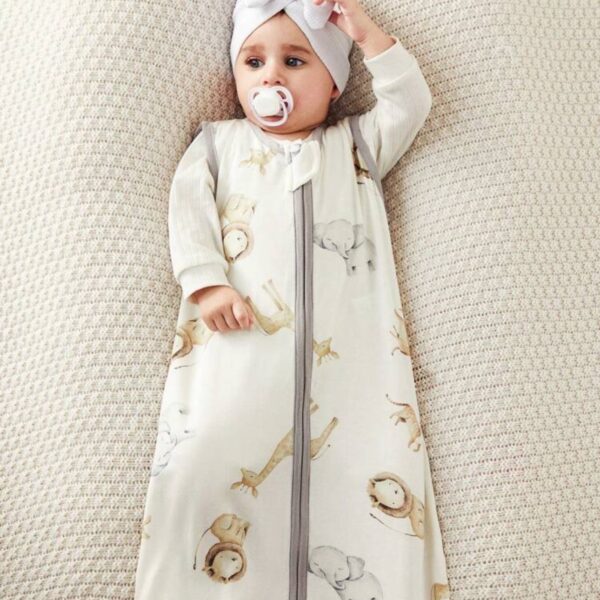 Saco de Dormir o swaddle para Bebé Transpirable con Animales – Todas las Estaciones