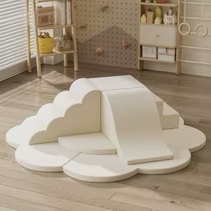 Set de juego de espuma, para escalar para Bebés, gimnasio– 4 Piezas con Tobogán y Escalón