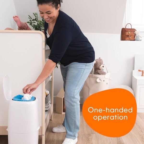 Diaper Genie Compact™ – Basurero para pañales con recarga inicial