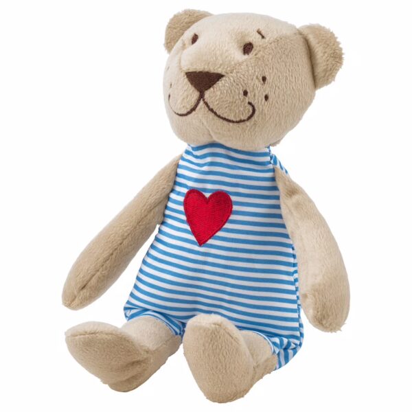 Oso de peluche beige, 21 cm – suave y abrazable