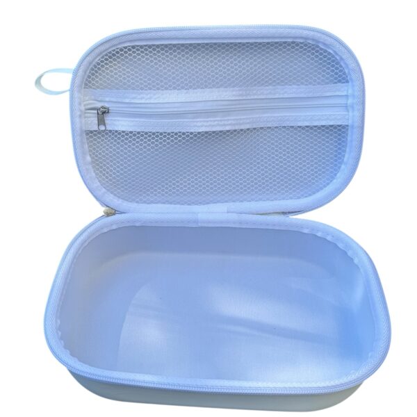 Estuche blanco doble para extractor de leche – 25 x 16 cm
