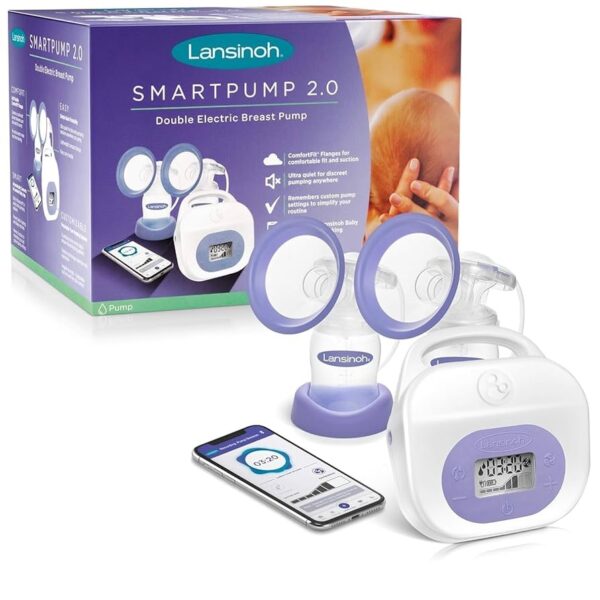 Lansinoh Extractor de leche eléctrico doble Smartpump2.0