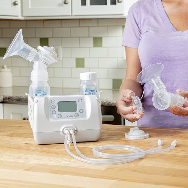 Dr. Brown's Extractor de leche materna eléctrico doble de flujo personalizado
