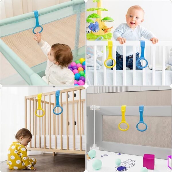 Agarraderas o asistente de caminar para corrales o cuna, paquete de 1