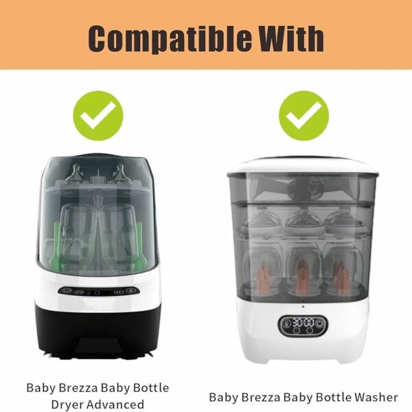 Filtro HEPA de repuesto para la lavadora de biberones Pro Brezza de bebé de alta eficiencia, filtro HEPA verdadero H13