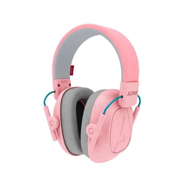 Alpine Muffy Kids - Auriculares con cancelación de ruido para niños, certificado CE y ANSI, 25 dB, ayuda sensorial y de concentración