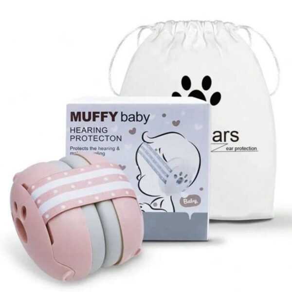 Protectores Auditivos para Bebés Muffy Baby – auriculares para la Comodidad y Seguridad (hasta los 3 años)
