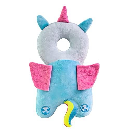 Protector de Cabeza para Bebé – Diseño Antigolpes de Dragón con Arnés Ajustable