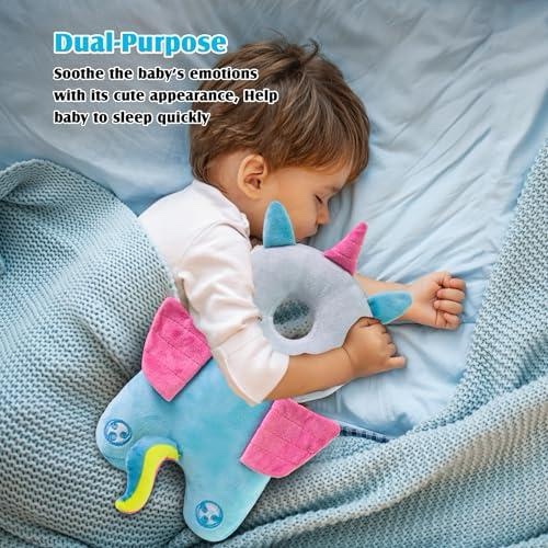 Protector de Cabeza para Bebé – Diseño Antigolpes de Dragón con Arnés Ajustable