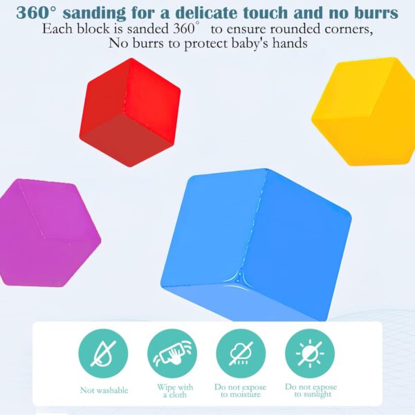 Juego Educativo de Cubos de Madera con Campana – Puzzle IQ 3D, Retos Progresivos, Coordinación Mano-Ojo, Lógica y Velocidad Mental (36+ Meses)