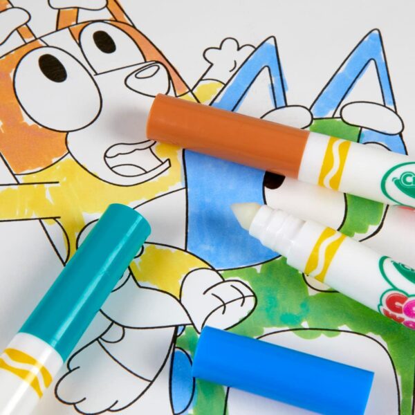Set para Colorear Crayola Color Wonder Bluey – Coloreo Sin Manchas con Marcadores Mágicos
