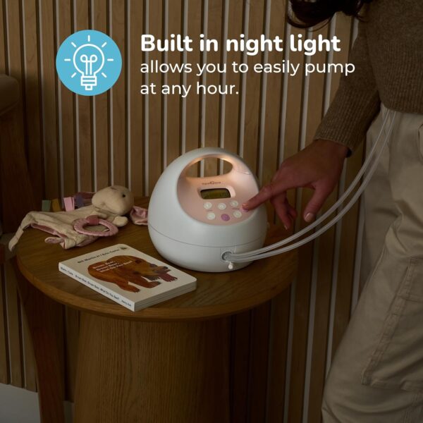 Spectra S2 Plus- Extractor de Leche Eléctrico – Doble o Individual, Libre de BPA, con Modo Masaje y Succión Ajustable