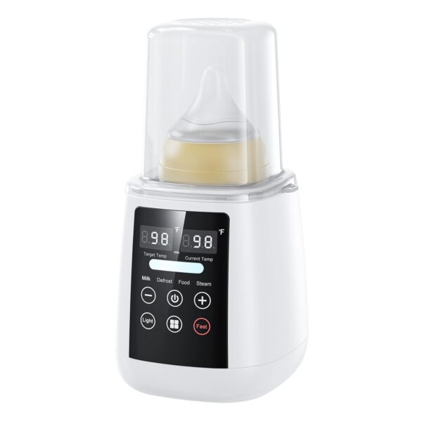 Calentador de Biberones universal 10 en 1 con Control Digital de Temperatura – Rápido, Seguro y Multifunción, calienta leche, comida, esteriliza, descongela y más