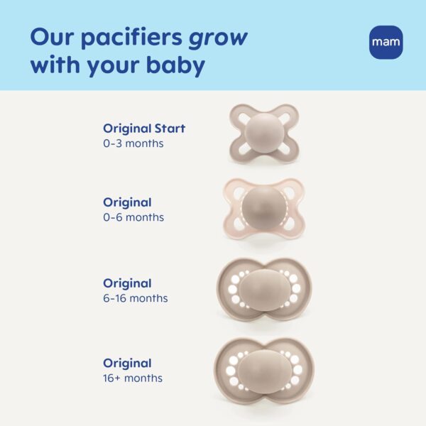 Chupeta MAM Original Matte 16+ Meses (2 unidades) | Silicona SkinSoft™ BPA Free | Incluye Estuche Esterilizador